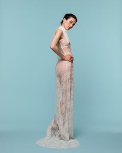 La robe en dentelle