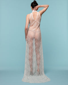 La robe en dentelle