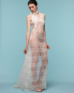 La robe en dentelle