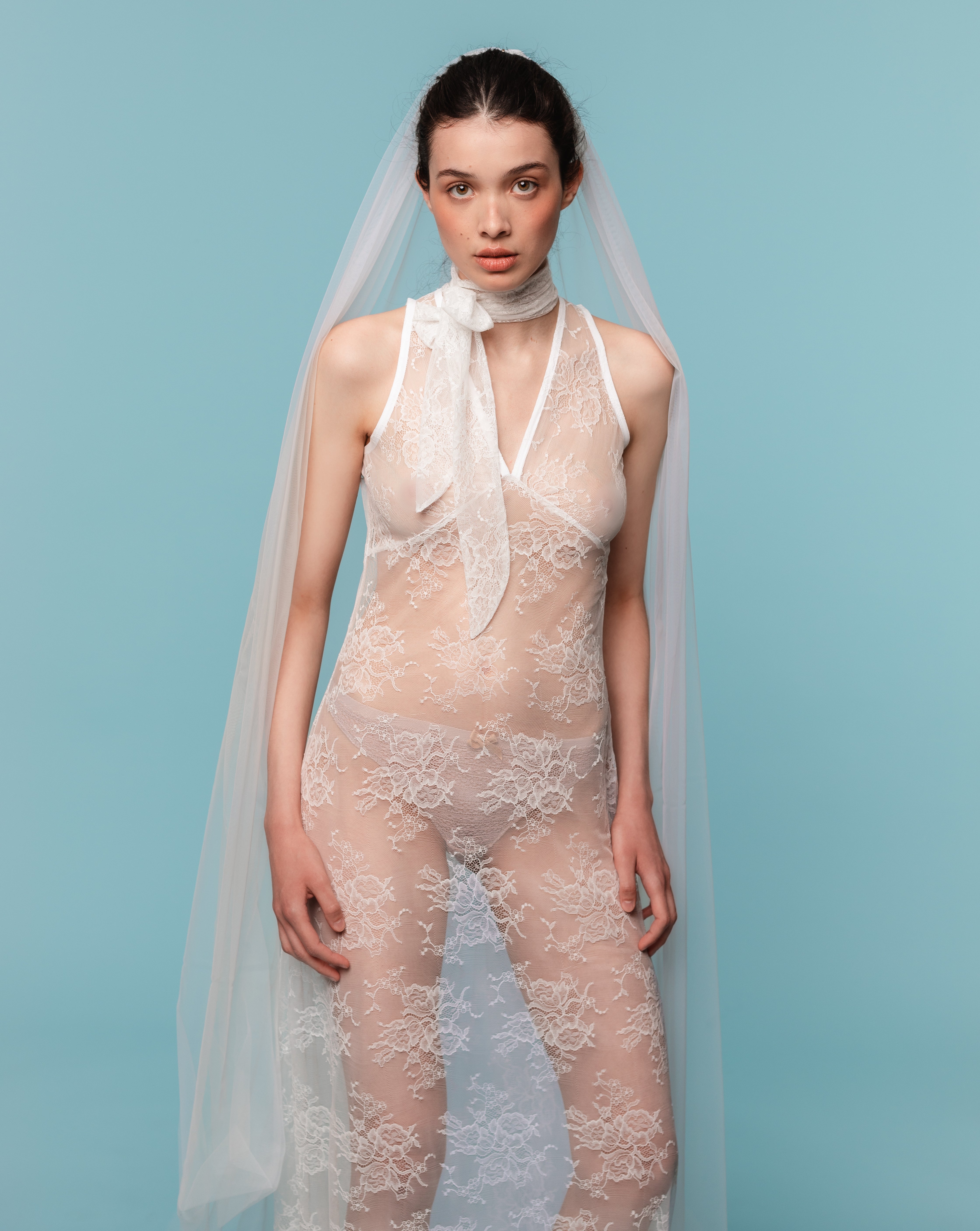 La robe en dentelle